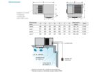 Equipo compacto Monoblock de la marca intarcon Compacto de techo MCR / BCR Medidas