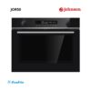 Horno eléctrico empotrable Johnson JOR50 en color negro con display digital, múltiples funciones de cocción y diseño moderno para cocina.