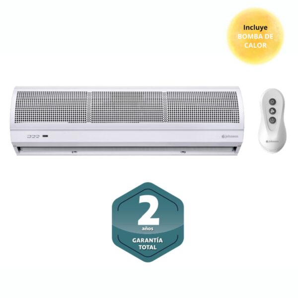 Cortina de aire con bomba de calor Johnson